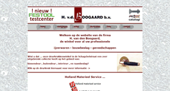 Desktop Screenshot of hvdboogaard.com